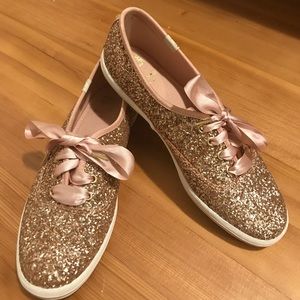 Kate Spade Rose Gold Keds